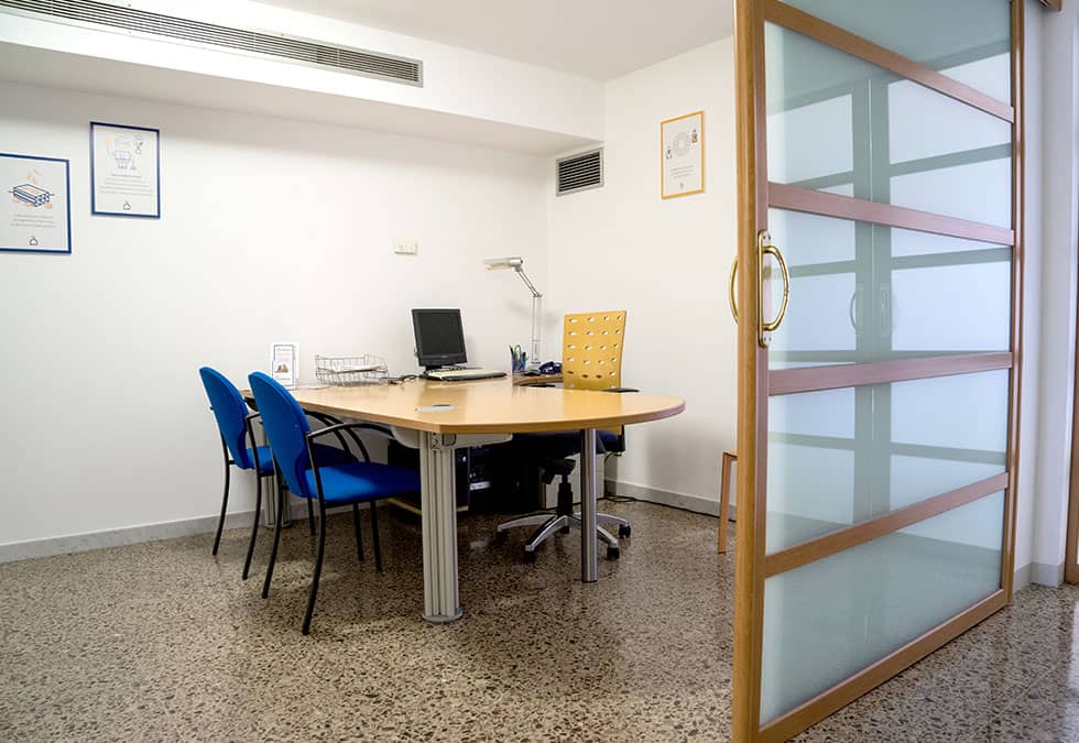 Sala visites Sala de visites HUB terrassa